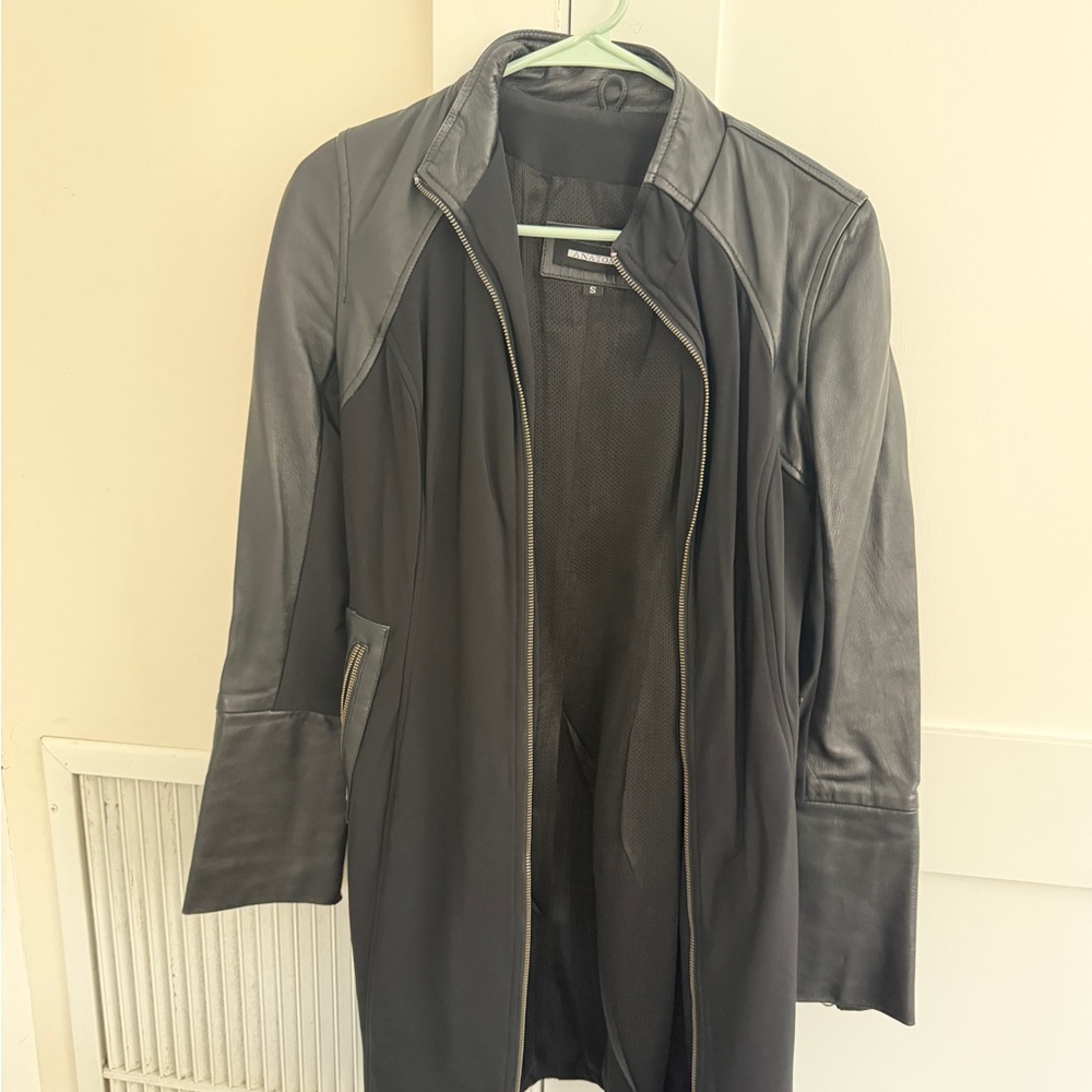 Anatomie Black Trench Coat